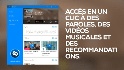 Capture d'écran de l'application Shazam - #3