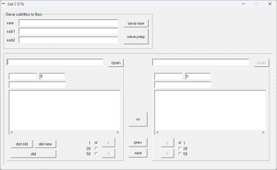 Capture d'écran de l'application Sub C v0.7b - #1