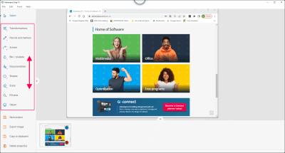 Capture d'écran de l'application Ashampoo Snap - #5
