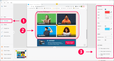 Capture d'écran de l'application Ashampoo Snap - #7