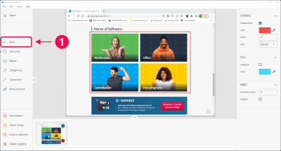 Capture d'écran de l'application Ashampoo Snap - #8