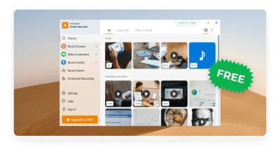 Capture d'écran de l'application IceCream Screen Recorder - #6