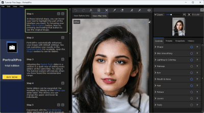 Capture d'écran de l'application PortraitPro - #3