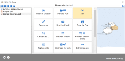 Capture d'écran de l'application PDF24 Creator - #6