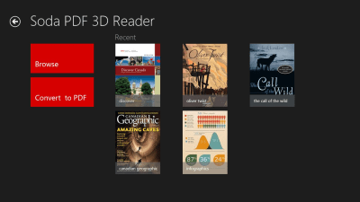 Capture d'écran de l'application Soda PDF 3D Reader - #2