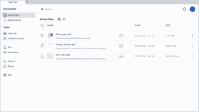 Capture d'écran de l'application Movavi PDFChef - #6