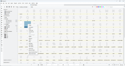Capture d'écran de l'application FontLab Studio - #2
