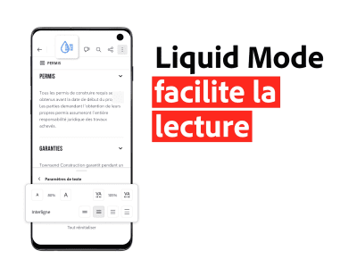 Capture d'écran de l'application Adobe Reader - #3