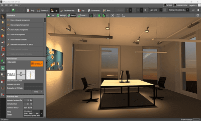 Capture d'écran de l'application DIALux - #1