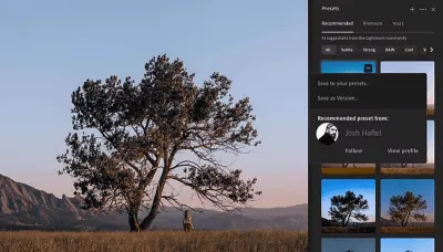 Capture d'écran de l'application Lightroom - #3