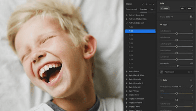 Capture d'écran de l'application Lightroom - #4