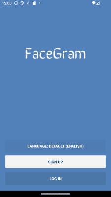 Capture d'écran de l'application FaceGram - #1