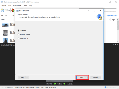 Capture d'écran de l'application Linux Reader - #6