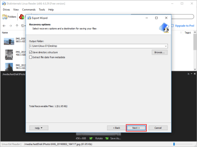 Capture d'écran de l'application Linux Reader - #7