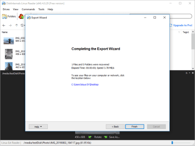 Capture d'écran de l'application Linux Reader - #9
