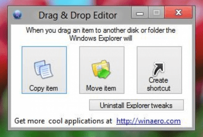 Capture d'écran de l'application Drag-n-Drop Editor - #1