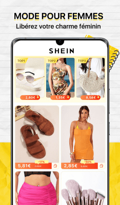 Capture d'écran de l'application SHEIN - vêtements et chaussures à la mode - #3