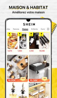 Capture d'écran de l'application SHEIN - vêtements et chaussures à la mode - #4