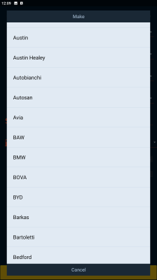 Capture d'écran de l'application DriverNotes - #3
