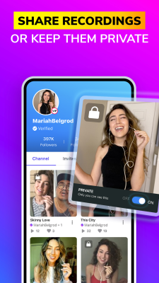 Capture d'écran de l'application Smule - #7