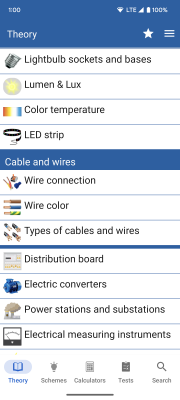 Capture d'écran de l'application Apprendre le génie électrique - #2