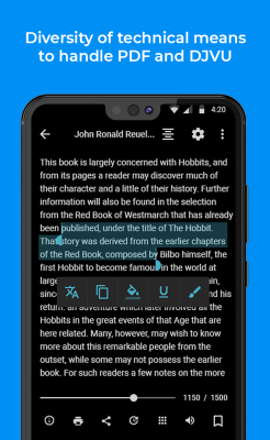Capture d'écran de l'application FullReader - #4