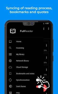Capture d'écran de l'application FullReader - #7