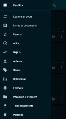 Capture d'écran de l'application ReadEra - #1