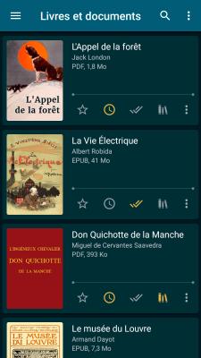 Capture d'écran de l'application ReadEra - #2