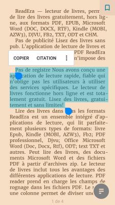 Capture d'écran de l'application ReadEra - #4