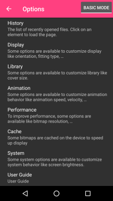 Capture d'écran de l'application Challenger Comics Viewer - #3