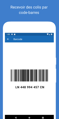 Capture d'écran de l'application 1Track - #5