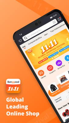 Capture d'écran de l'application Banggood - #1