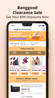 Capture d'écran de l'application Banggood - #6