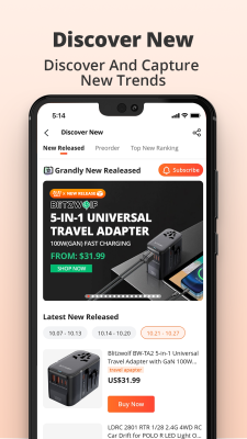 Capture d'écran de l'application Banggood - #7