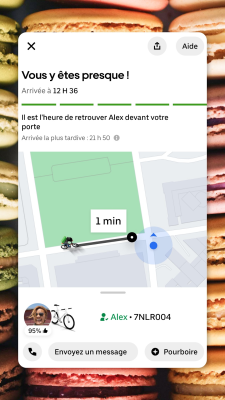Capture d'écran de l'application UberEATS : livraison de nourriture rapide - #5