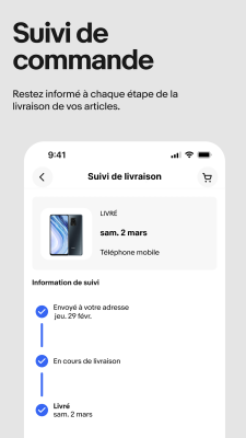 Capture d'écran de l'application eBay - #5
