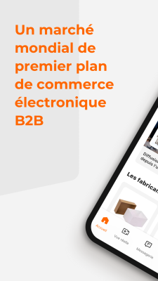 Capture d'écran de l'application Alibaba.com pour le commerce interentreprises - #1