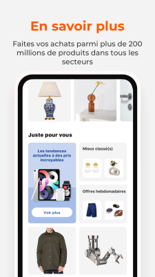 Capture d'écran de l'application Alibaba.com pour le commerce interentreprises - #4