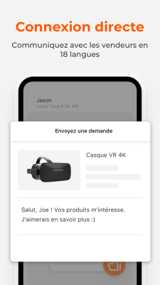 Capture d'écran de l'application Alibaba.com pour le commerce interentreprises - #6