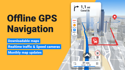 Capture d'écran de l'application Navigation GPS Sygic - #1