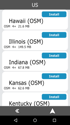 Capture d'écran de l'application Navigateur GeoNET avec embouteillages - #7