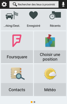 Capture d'écran de l'application Garmin Smartphone Link - #1