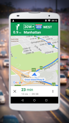 Capture d'écran de l'application Navigateur pour Google Maps Go - #1