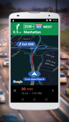 Capture d'écran de l'application Navigateur pour Google Maps Go - #2