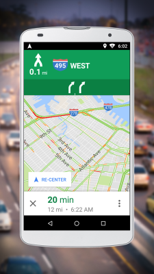 Capture d'écran de l'application Navigateur pour Google Maps Go - #3