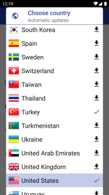 Capture d'écran de l'application Radars de vitesse - #8