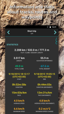 Capture d'écran de l'application GPX Viewer - #6