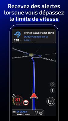 Capture d'écran de l'application Radarbot: Détecteur de Radars - #5