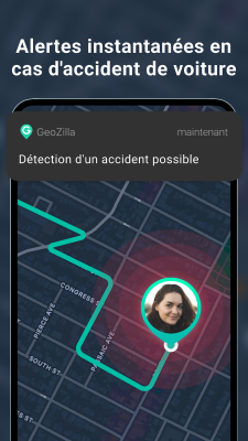 Capture d'écran de l'application GeoZilla - #3